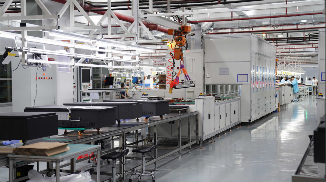 RESUN ENERGY CO,.LTD manufacturer production line