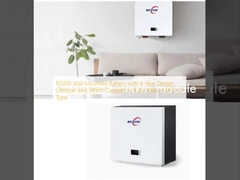 R5000 Wall Mounted Battery with 6-Year Design Lifespan and 5KWh Capacity in 3.2V 100A H 16 S 1 P Type