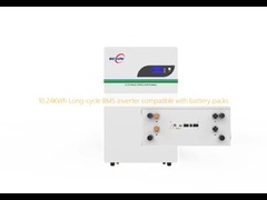 10.24KWh Long-cycle BMS inverter compatible with battery packs